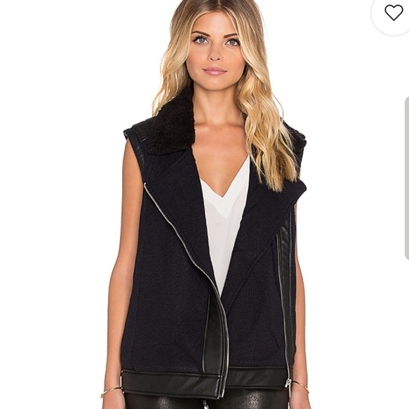 Whitney Eve Tanami Faux Leather Vest - Picture 3 of 4